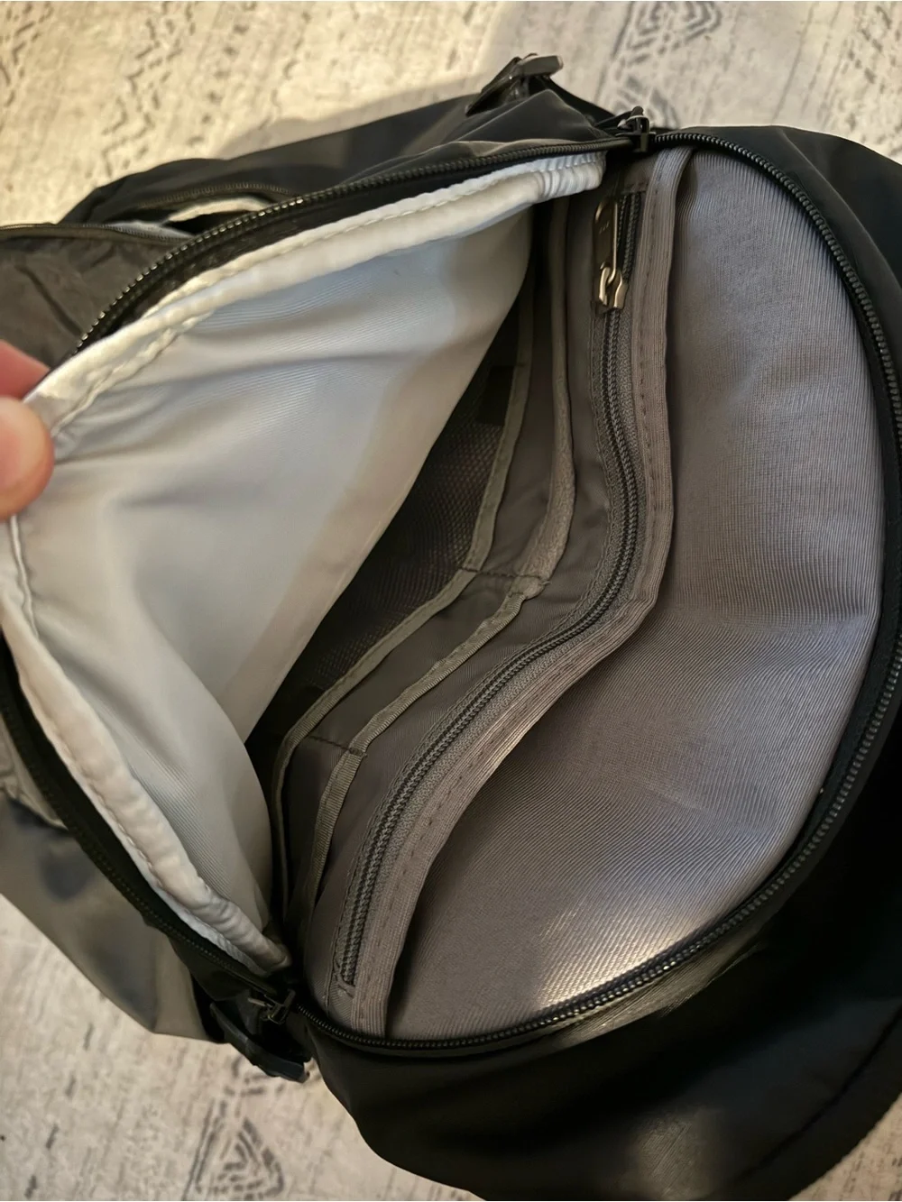 The North Face Black Router Backpack for Men